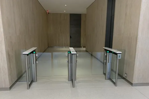Glass door Turnstiles Turnstiles